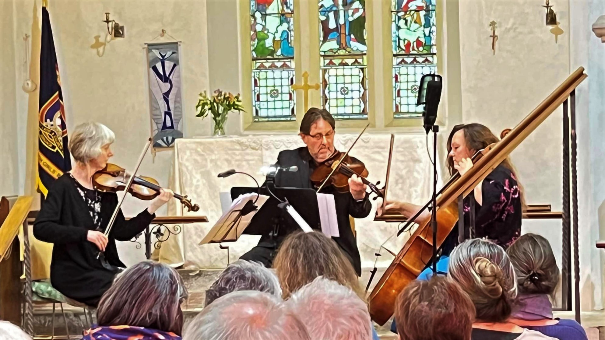 St Woolos Sinfonia principals string trio