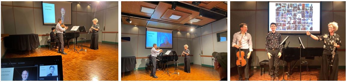 Ensemble Flex give the premiere performance of Towards a Shining Light 50 for 50 (Live and Finish)