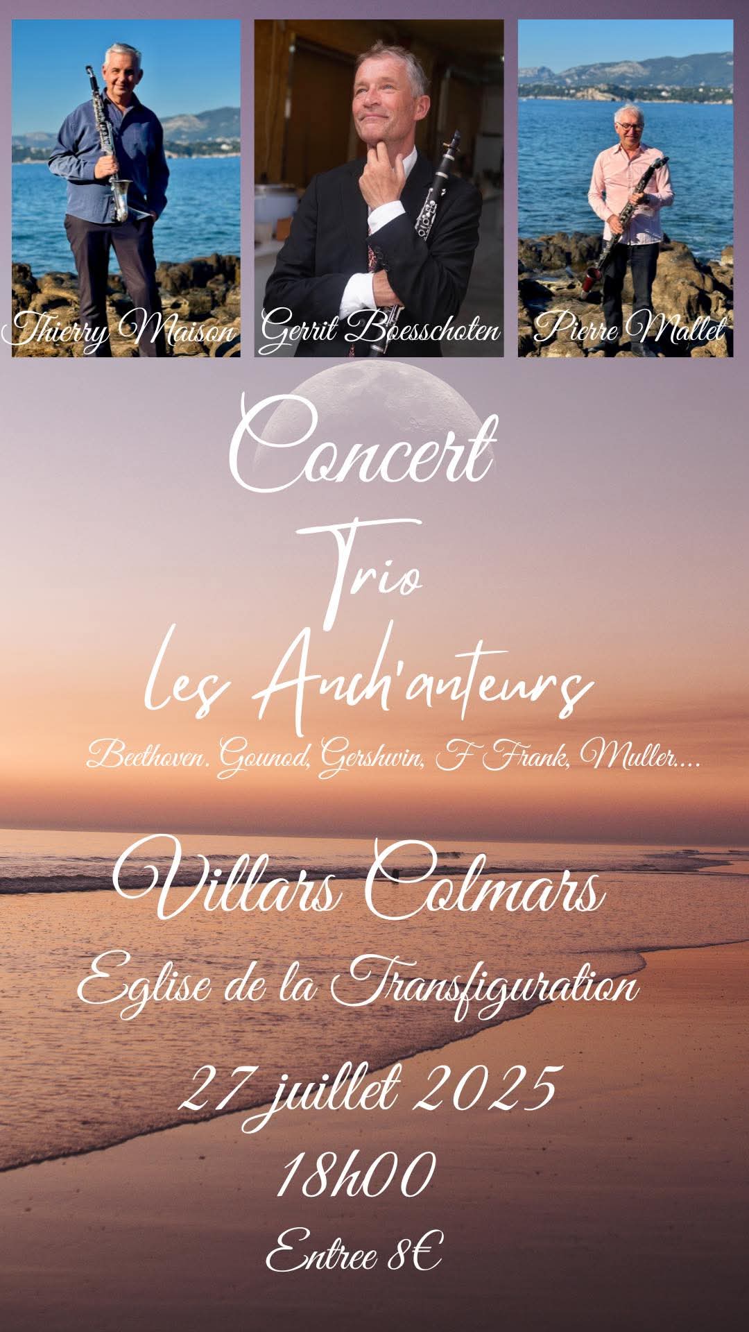 Poster for Les Anch'anteurs Colmars concert 'Women_in_Poetry_and_Music'