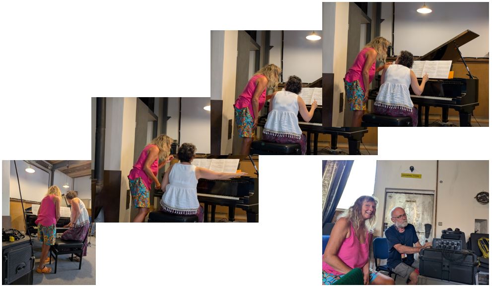 Brno: Rehearsal with Petra, Recording with Gyorgy