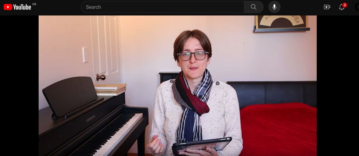Emmanuelle Fonsny, ('Manu') Commentary after playing Flower Moon Eclipse in Scorpio