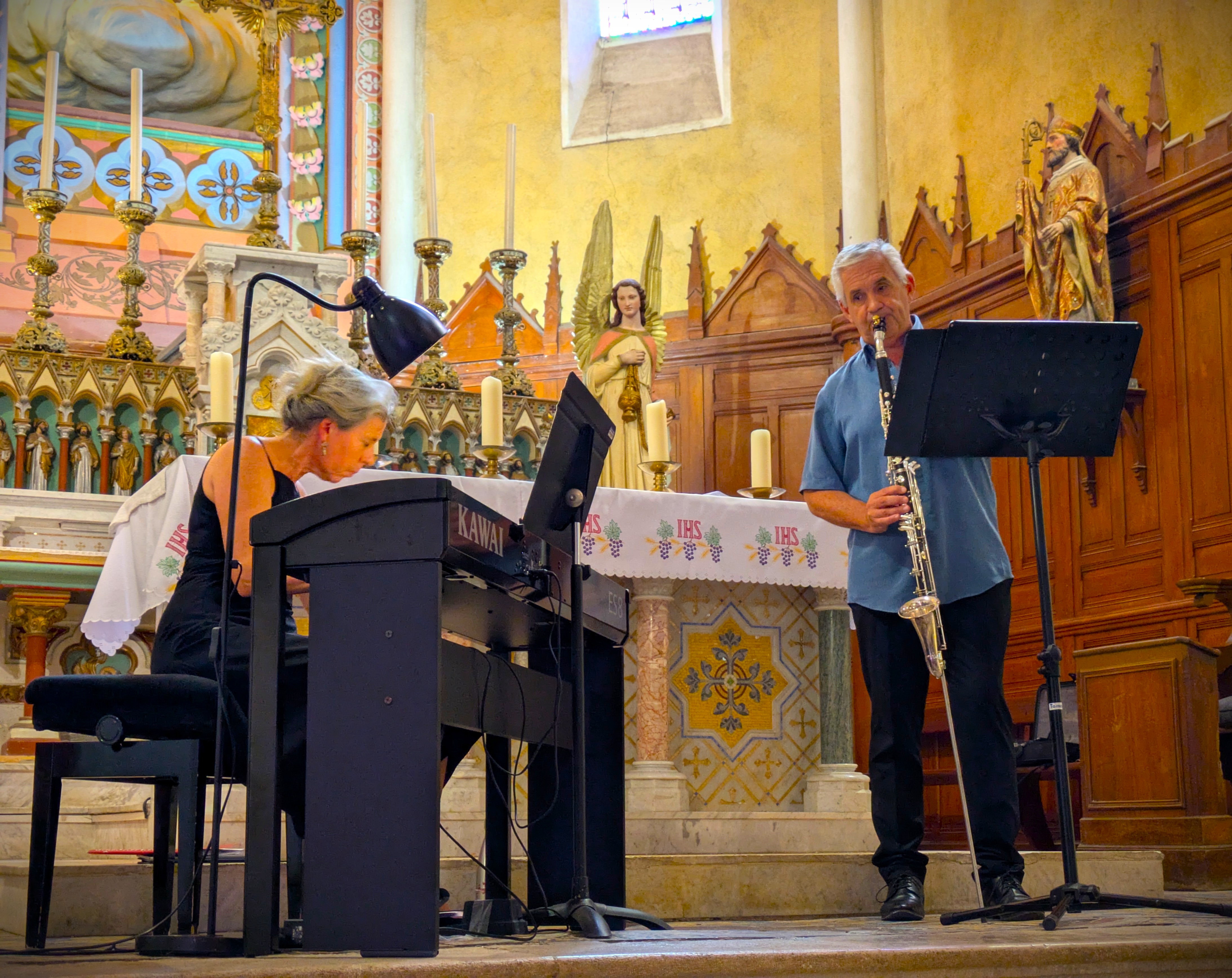 Thierry_et_Ludmilla; Duo_Azur at Collobrieres